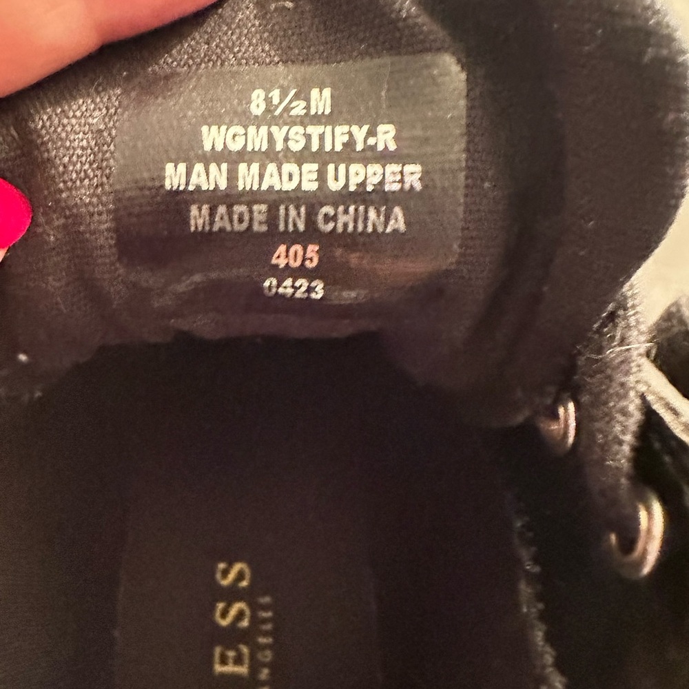 Black GUESS Sneakers